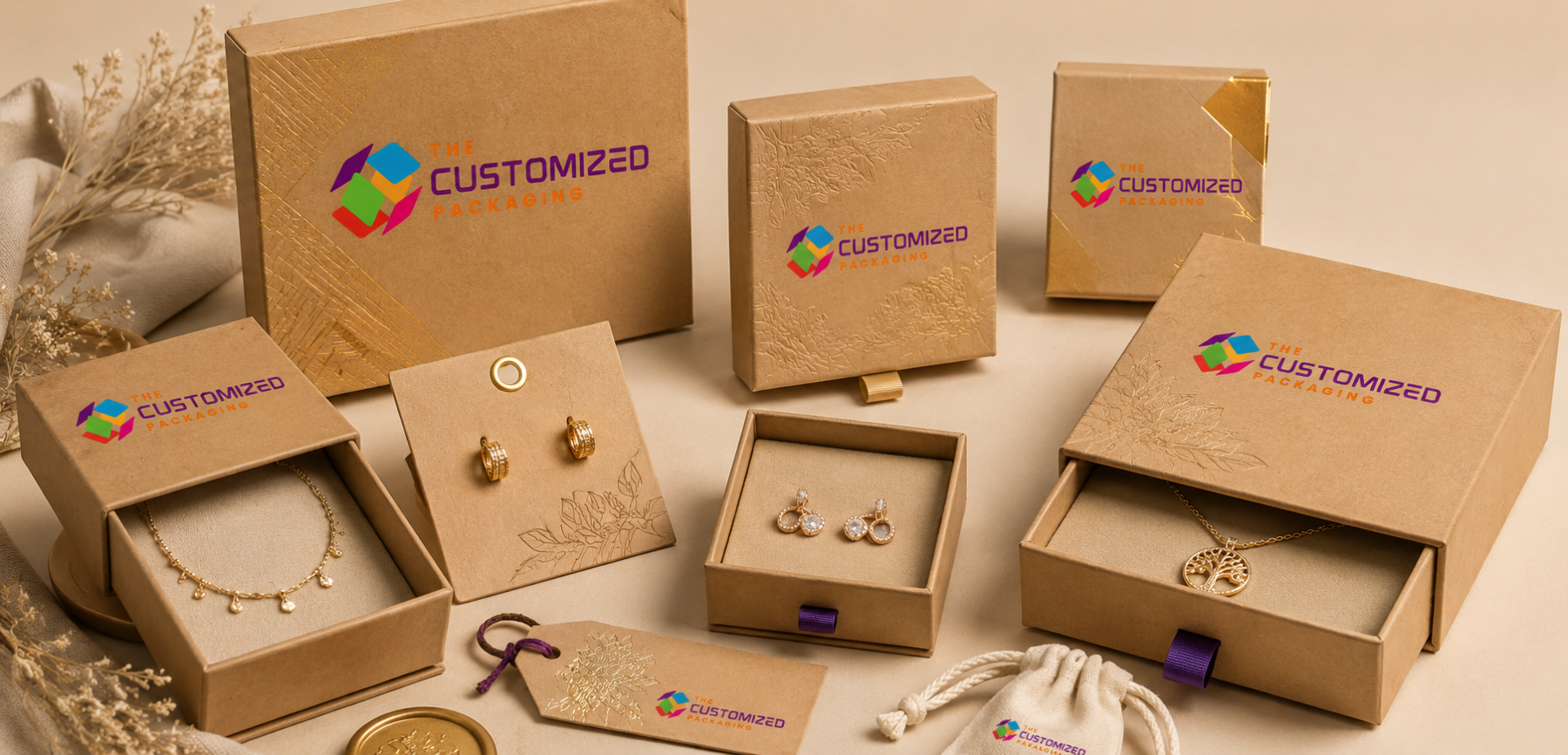 Custom Kraft Jewelry Boxes for Different Products